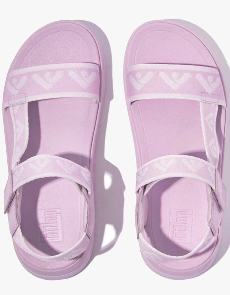 SURFF WEBBING BACK-STRAP Womens Sandals Wild Lilac