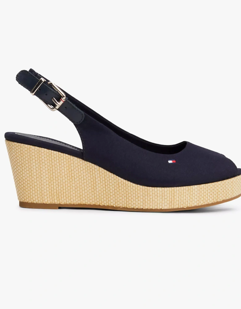 ICONIC ELBA SLING Womens Espadrilles Space Blue