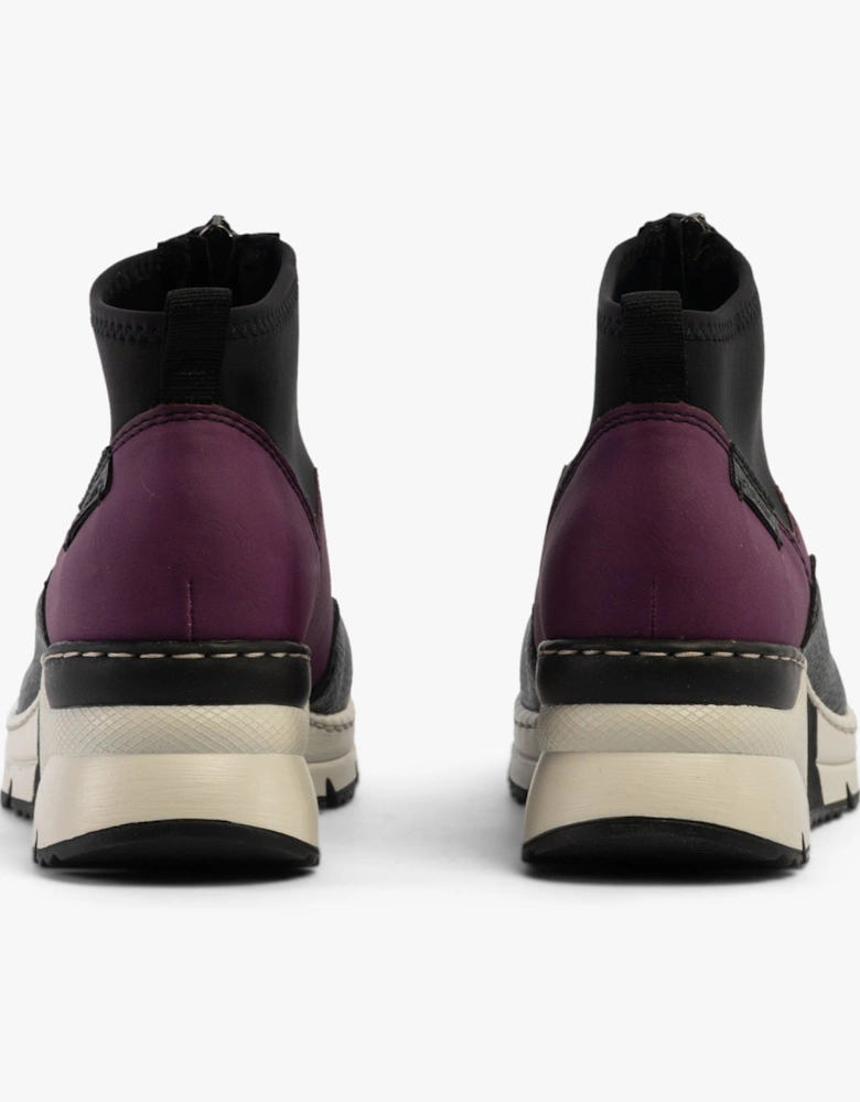 N6352-30 Womens Boots Purple