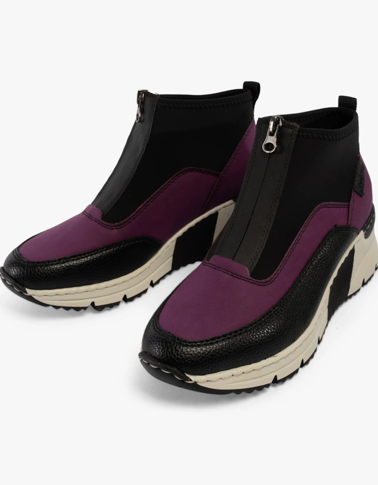 N6352-30 Womens Boots Purple