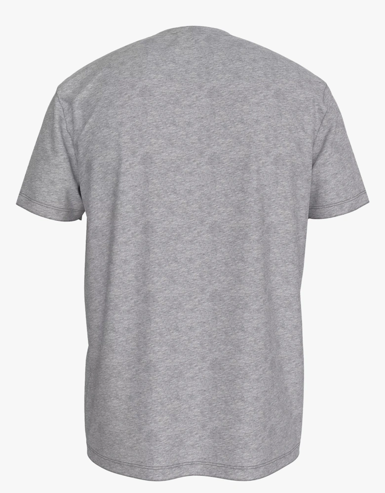 T-SHIRT BLO LOG Mens Light Grey Heather