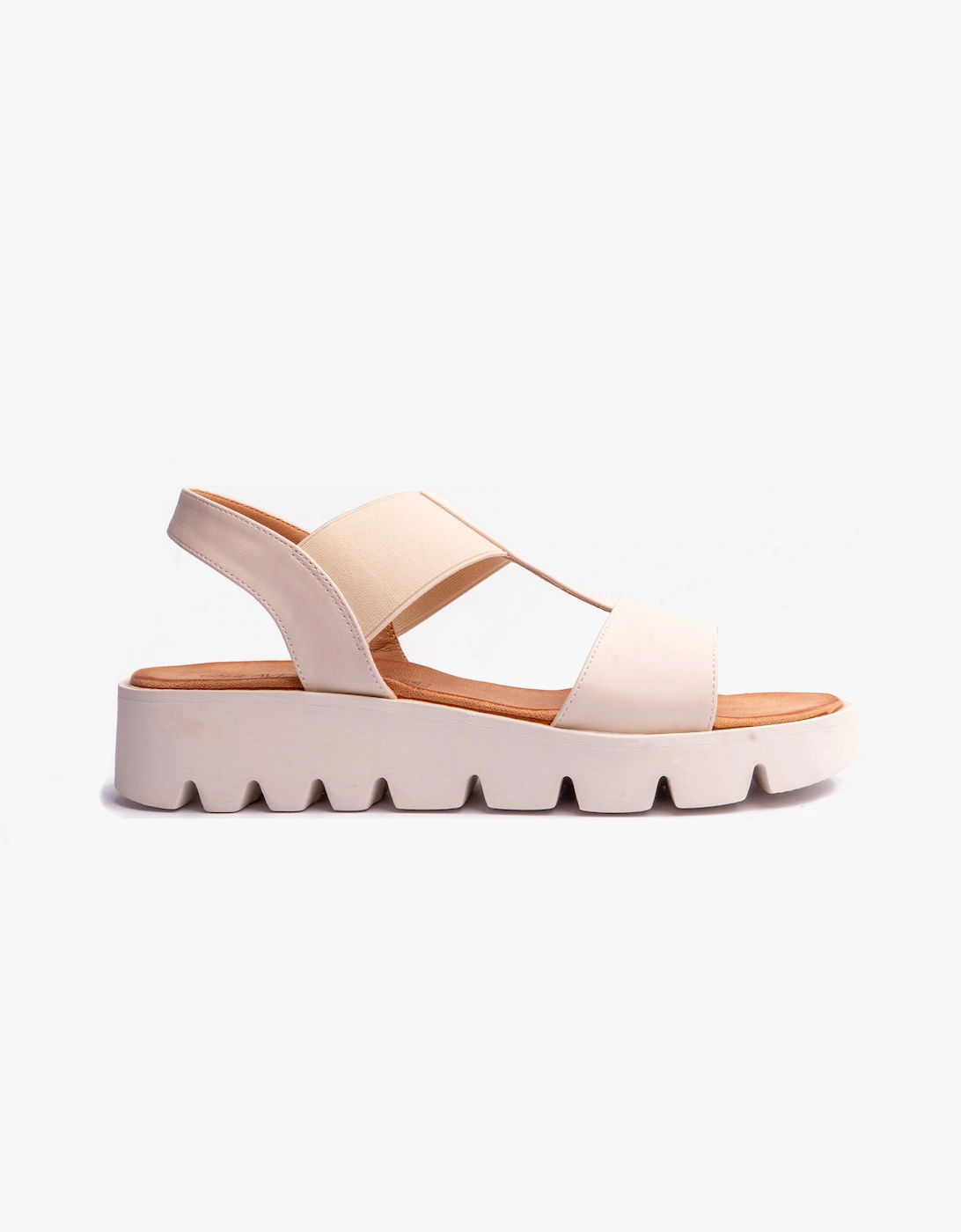 Heavenly Feet Women's Heavenly Feet RITZ Womens Slingback Stone - Cream