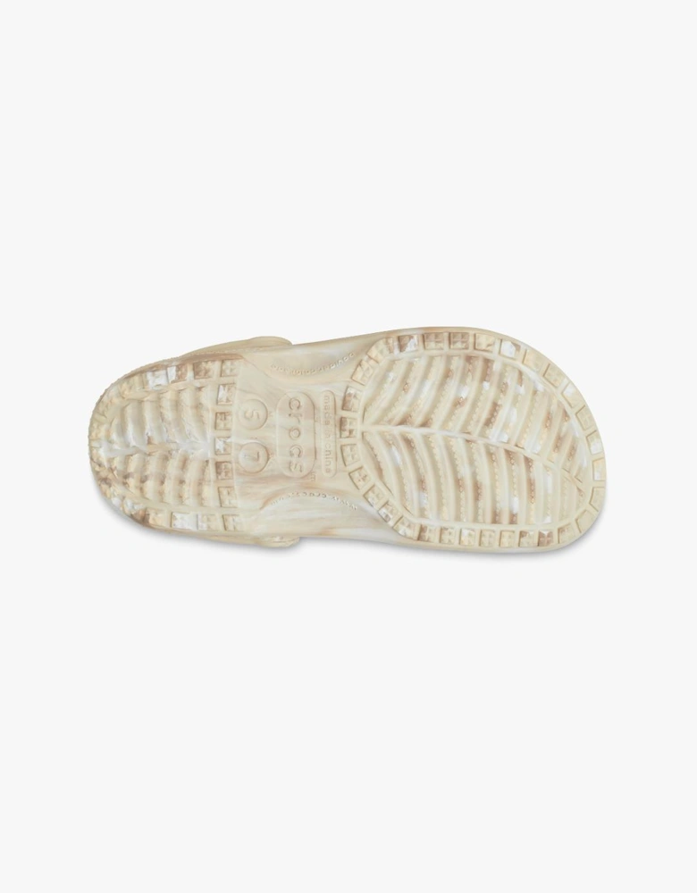 206867-2Y3 CLASSIC MARBLED Womens Clogs Bone/Multi