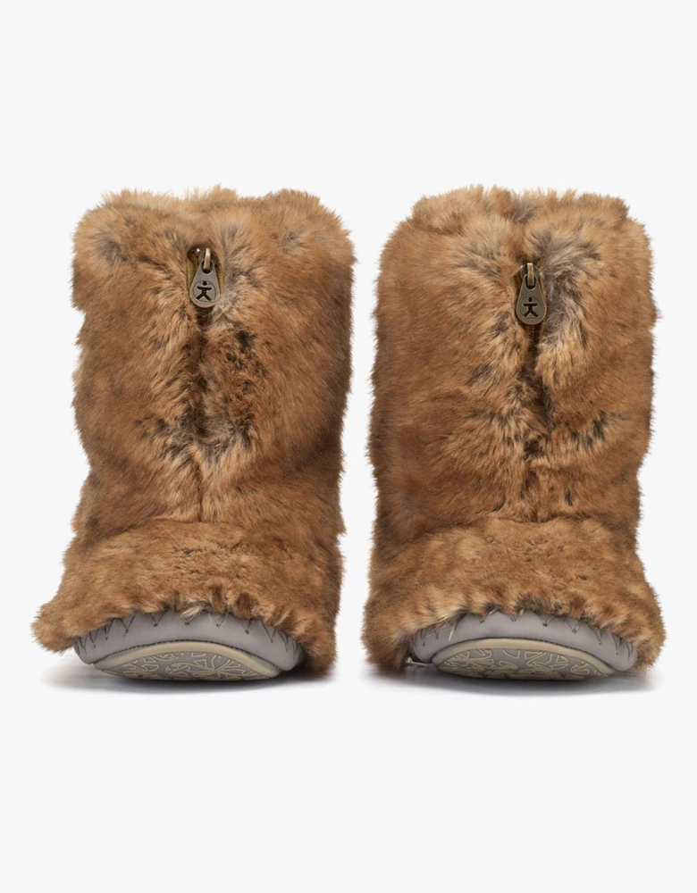 COLE Womens Slipper Boots Weasel