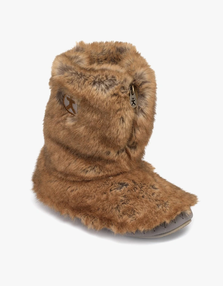 COLE Womens Slipper Boots Weasel