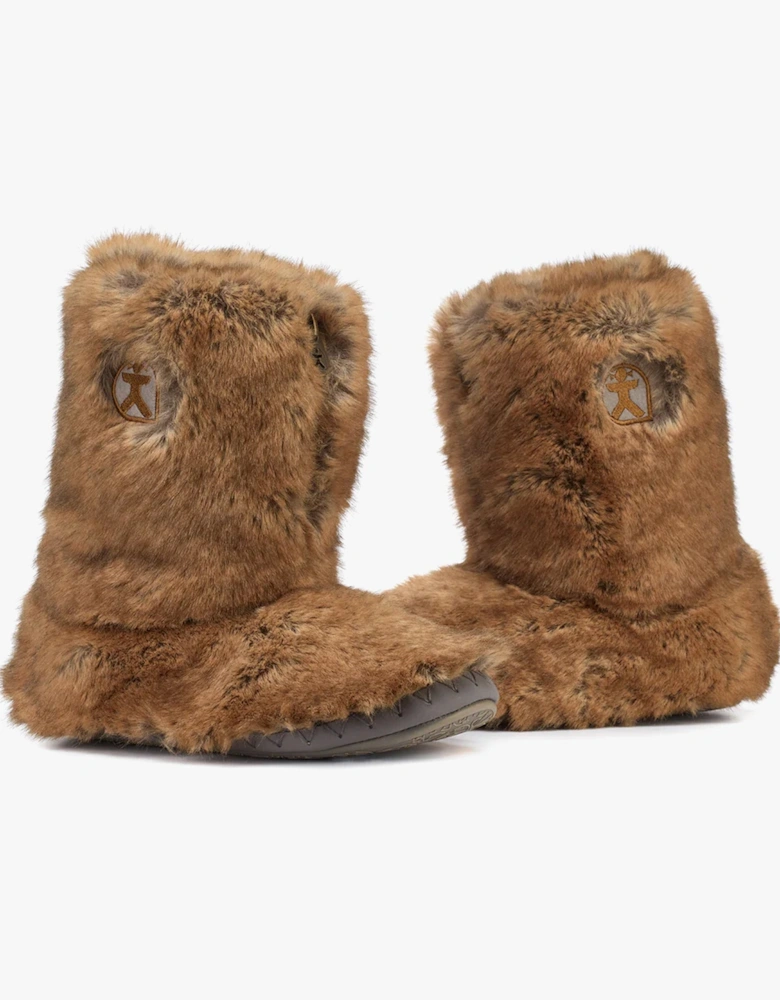 COLE Womens Slipper Boots Weasel