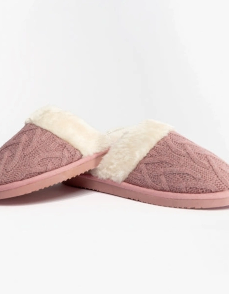 Jo & Joe MEGAN Womens Mule Slippers Pink