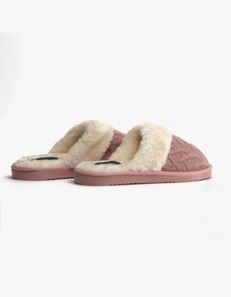 Jo & Joe MEGAN Womens Mule Slippers Pink