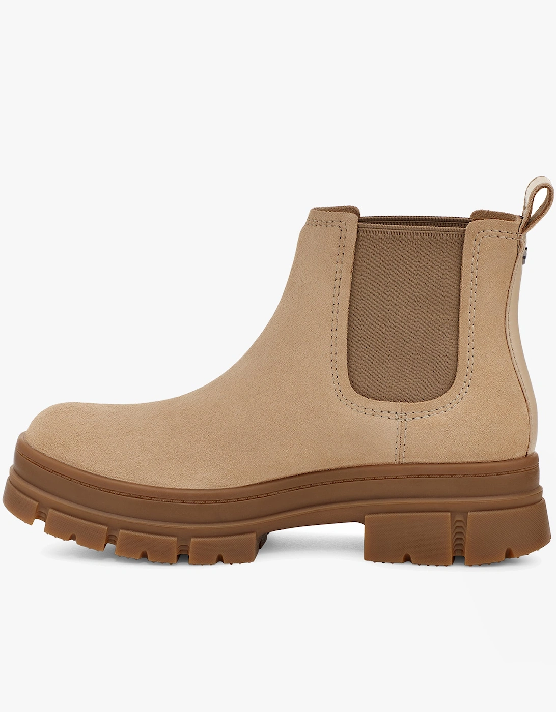 ASHTON CHELSEA Womens Chelsea Boots Mustard Seed