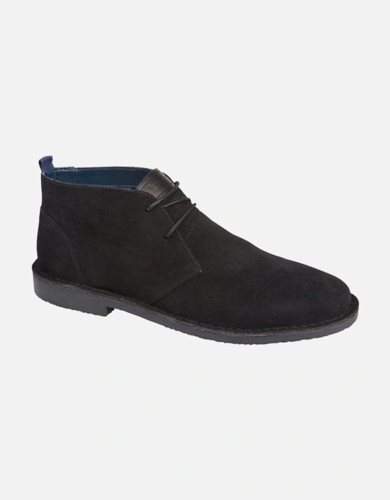 M965AS Mens Desert Boots Black