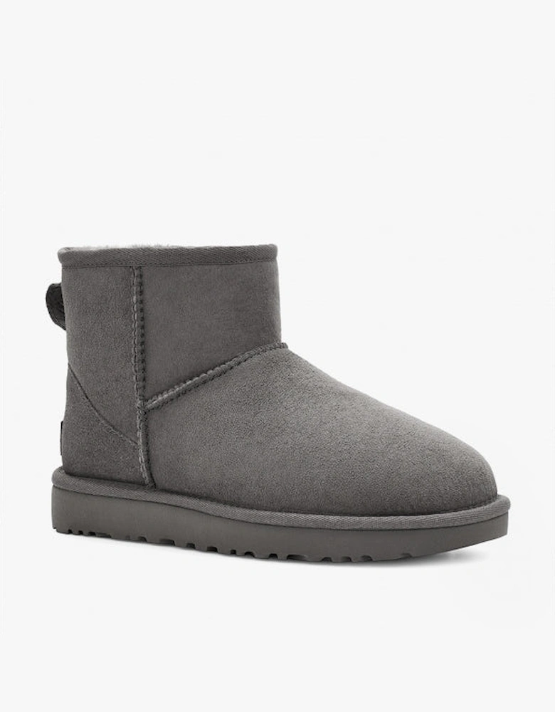 CLASSIC MINI II Womens Sheepskin Boots Grey