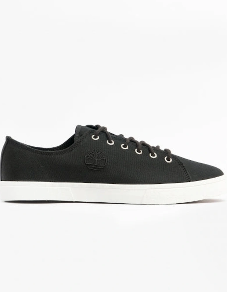 UNION WHARF EK+ Mens Canvas Trainers Black