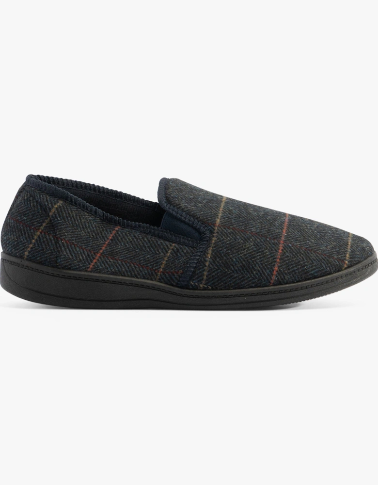 Jo & Joe LAWRENCE Mens Slippers Navy