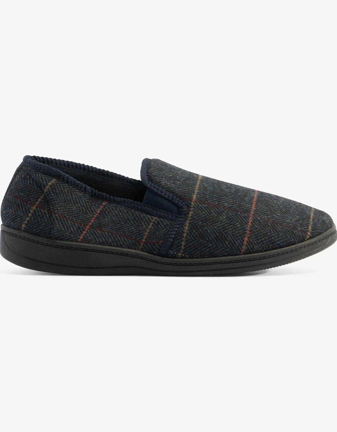 Jo & Joe LAWRENCE Mens Slippers Navy, 6 of 5