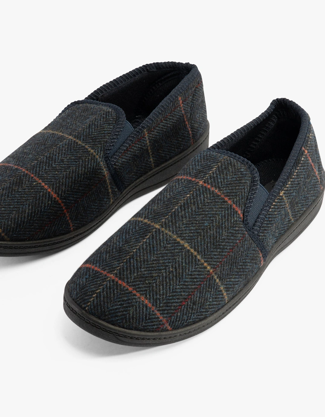 Jo & Joe LAWRENCE Mens Slippers Navy