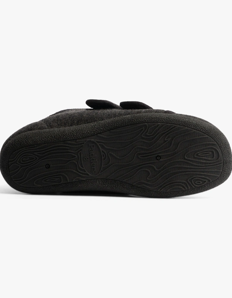 BRIAN Mens Slippers Charcoal