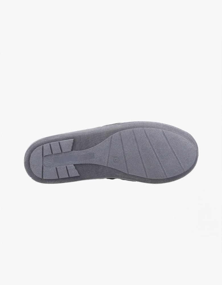 ARNOLD Mens Suede Slippers Grey