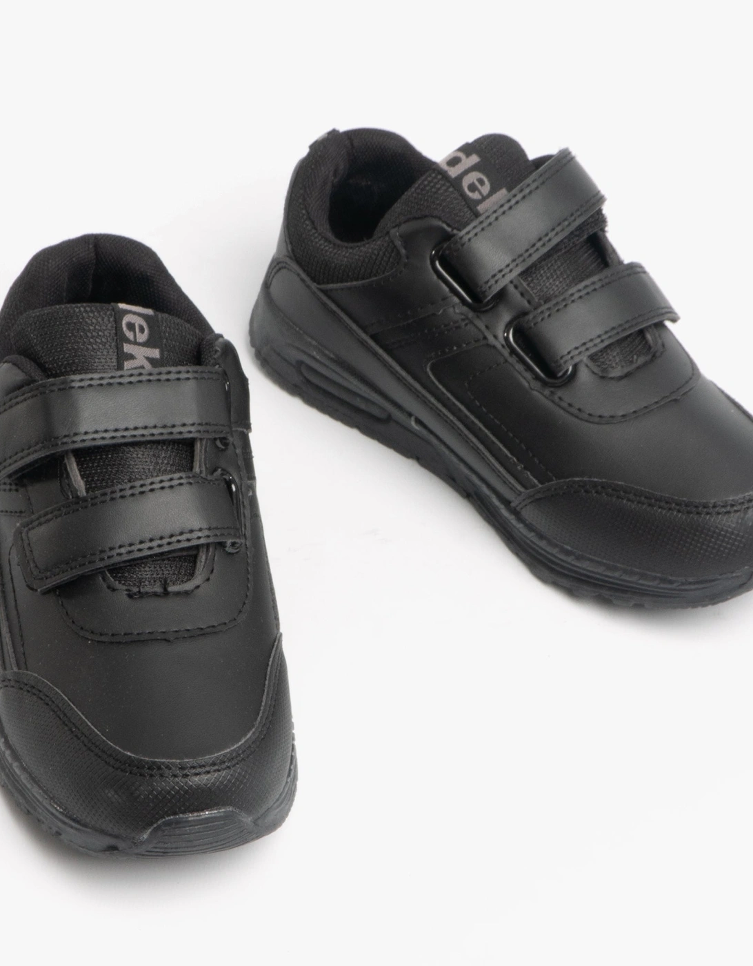 FELIX II Boys School Trainers Black