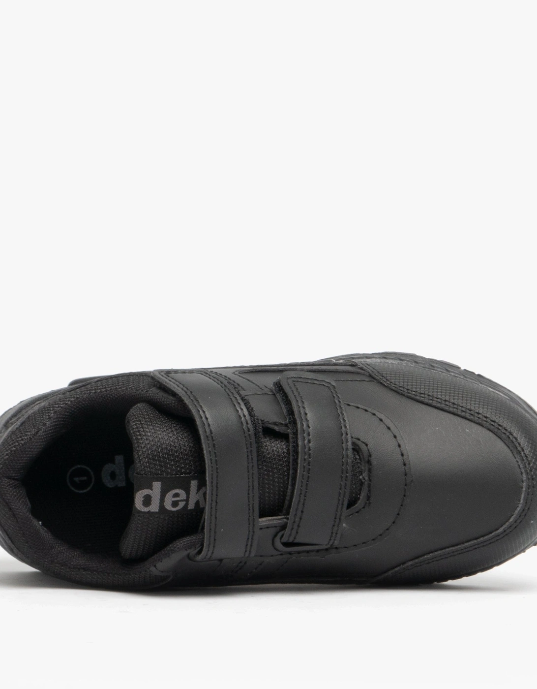 FELIX II Boys School Trainers Black