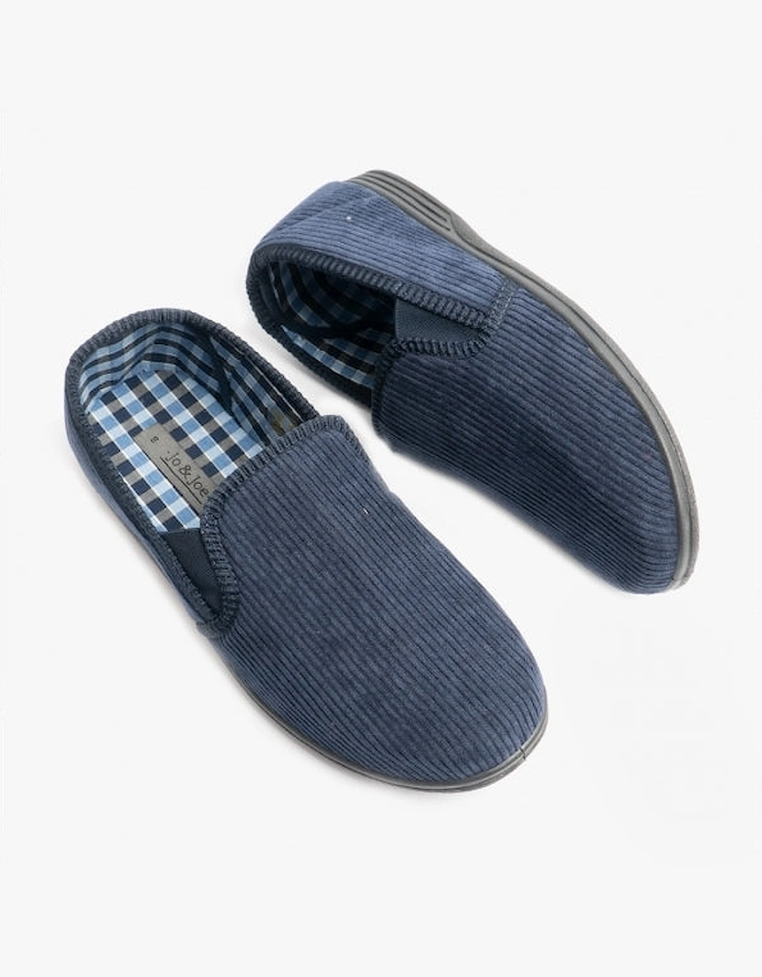 Jo & Joe WILLIAM Mens Full Slippers Navy