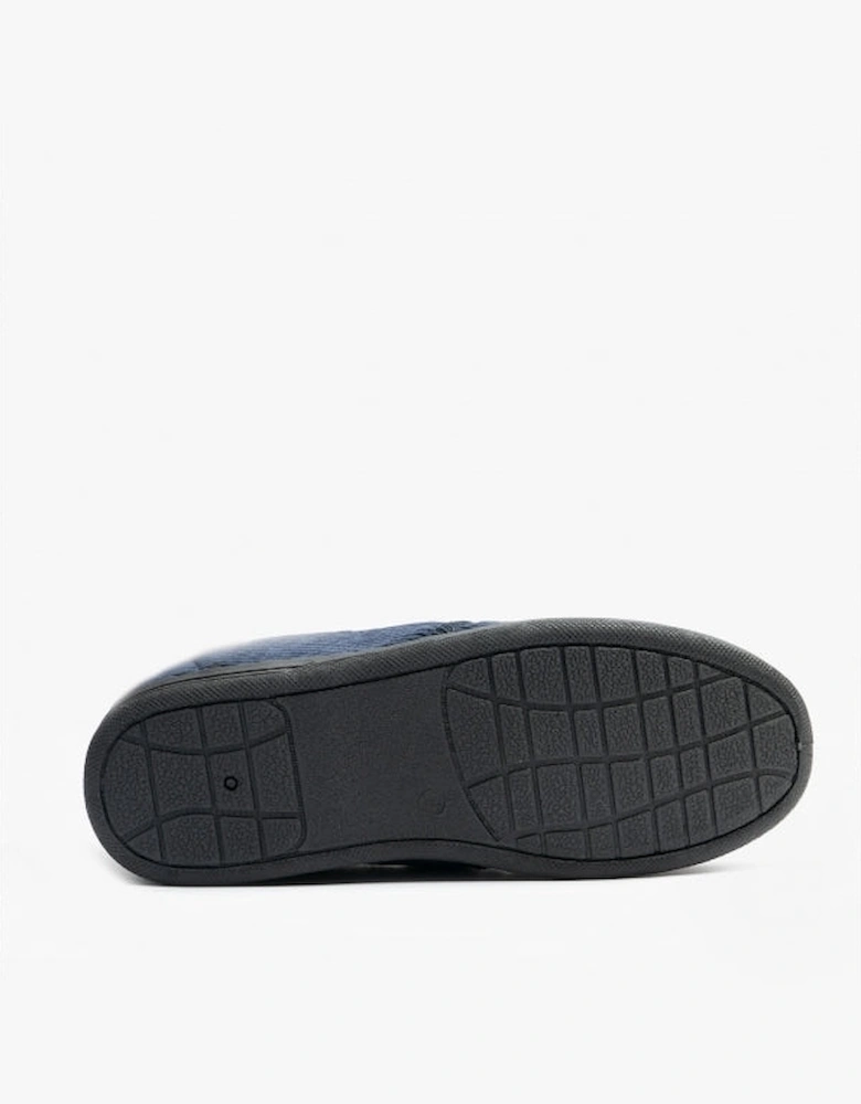 Jo & Joe WILLIAM Mens Full Slippers Navy