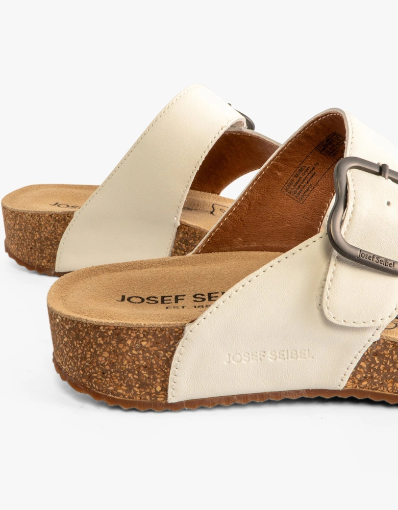 TONGA 77 Womens Toe-Post Sandals White