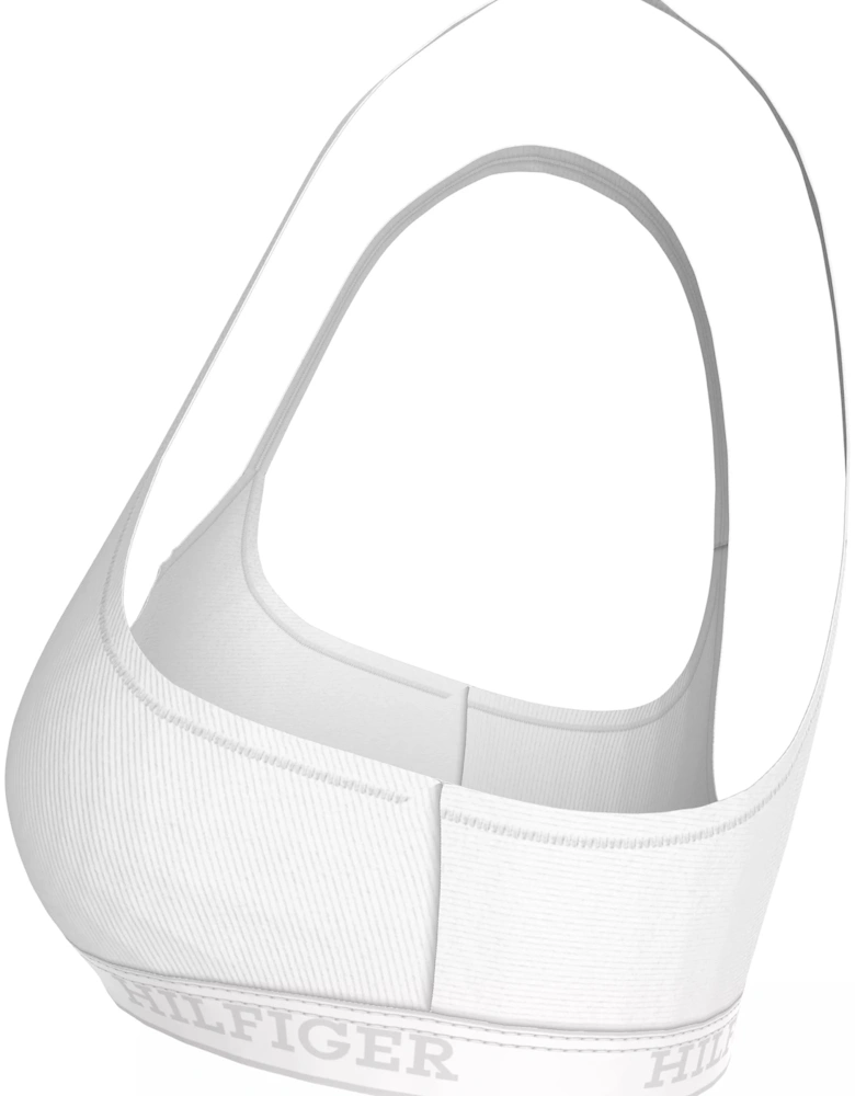 MONOTYPE Womens Bralette Lifts White