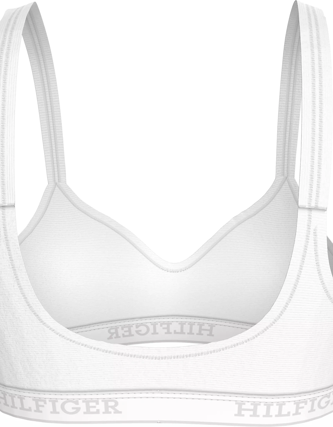 MONOTYPE Womens Bralette Lifts White