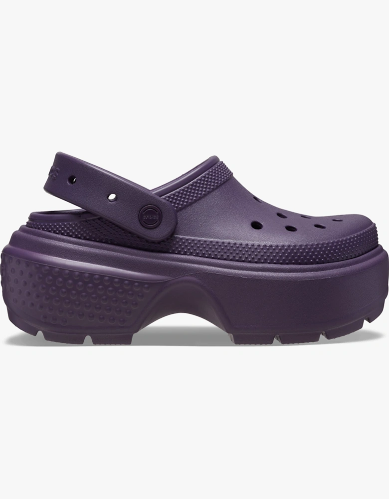 209347-5AS STOMP CLOG Womens Clogs Dark Iris