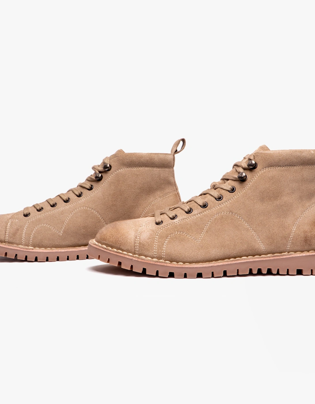 1961 MOD Mens Suede Boots Sand