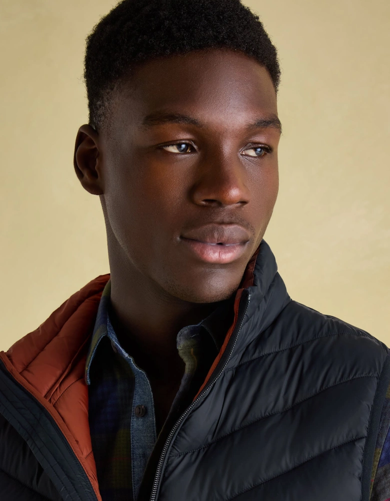 GARRETT Mens Gilet Navy