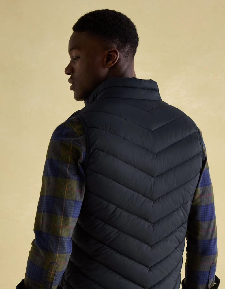 GARRETT Mens Gilet Navy
