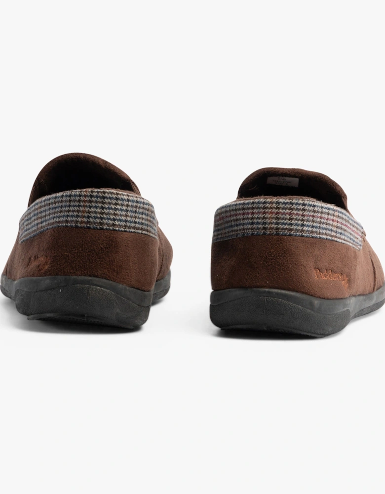 STAN Mens Slippers Brown