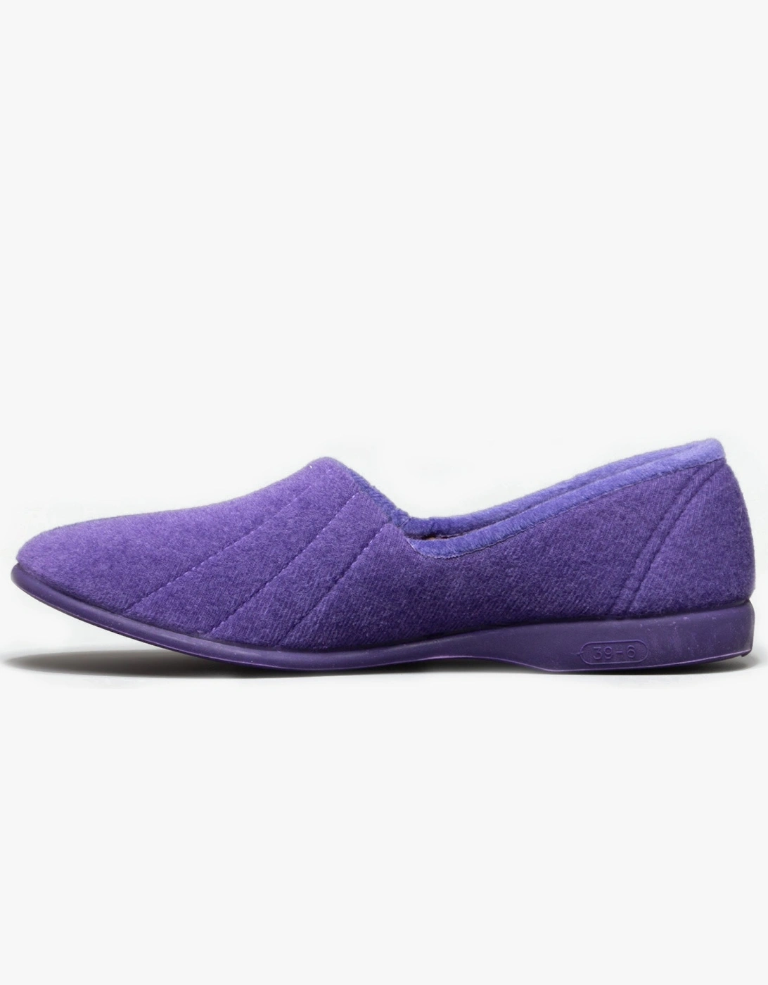 AUDREY Slip On Womens Slippers Lilac