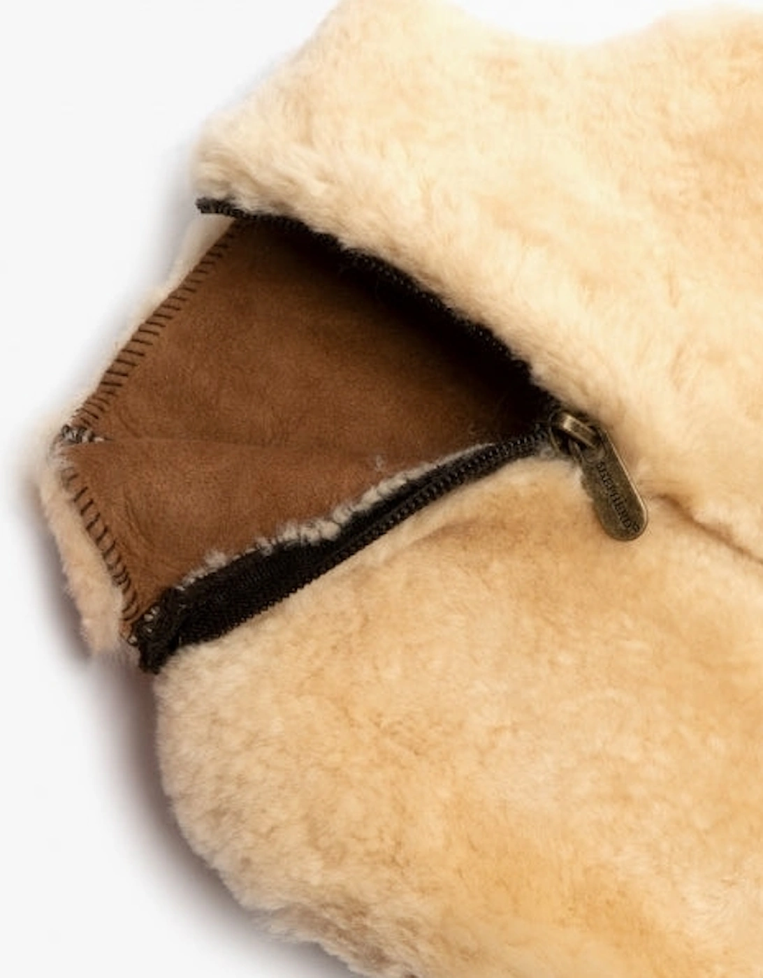 KERRI Sheepskin Hot Water Bottle Chestnut