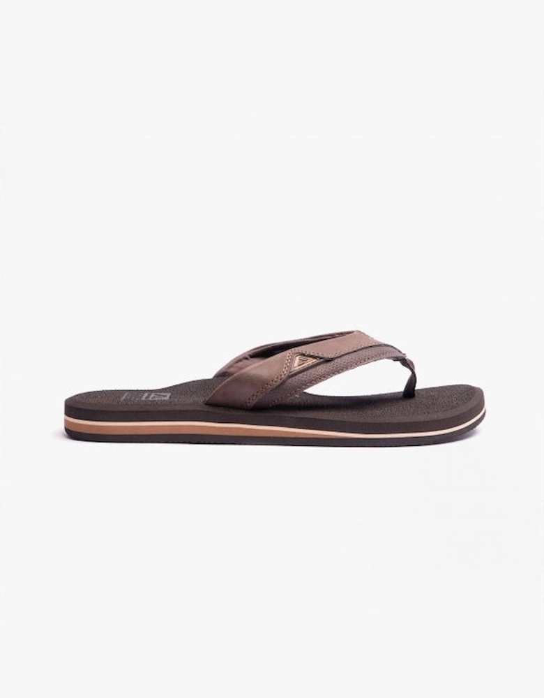 CUSHION DAWN Mens Flip-Flops Brown