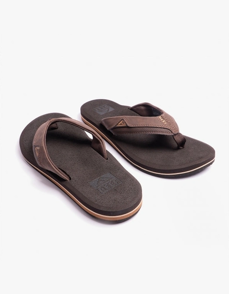 CUSHION DAWN Mens Flip-Flops Brown