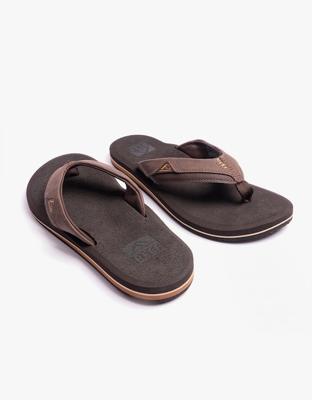 CUSHION DAWN Mens Flip-Flops Brown