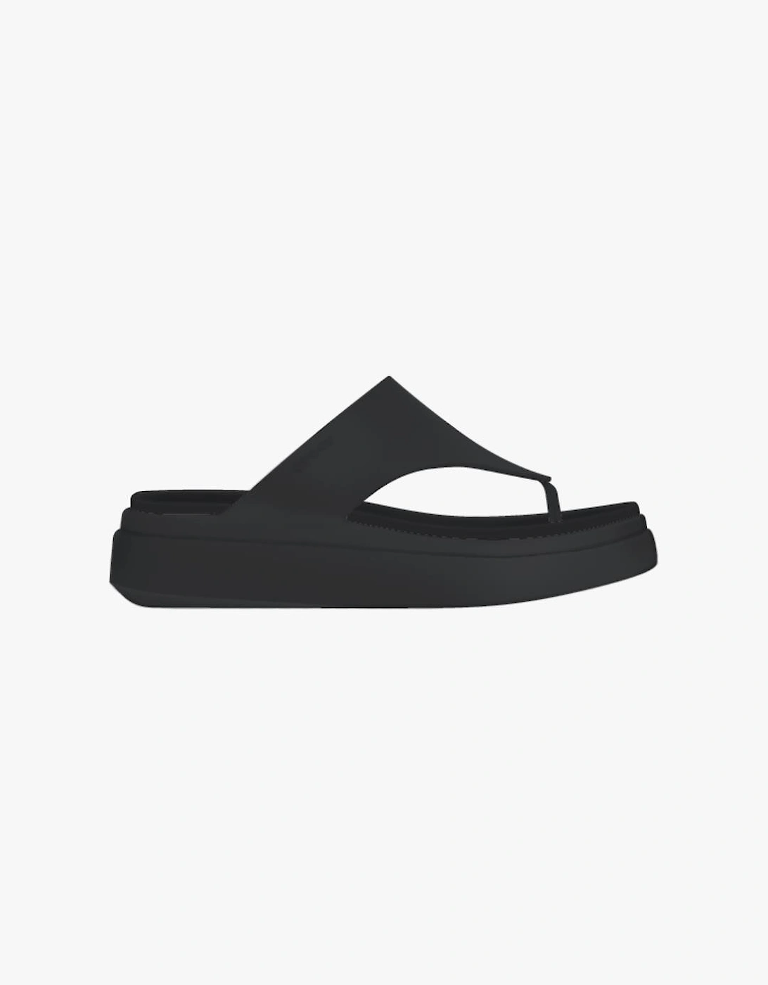 209410-001 GETAWAY PLATFORM FLIP Womens Flip-Flops Black, 5 of 4