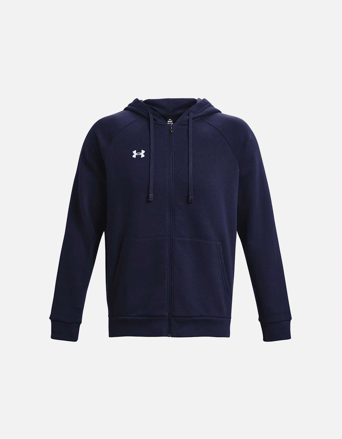 Unisex Adult Rival Fleece Full Zip Hoodie, 3 of 2