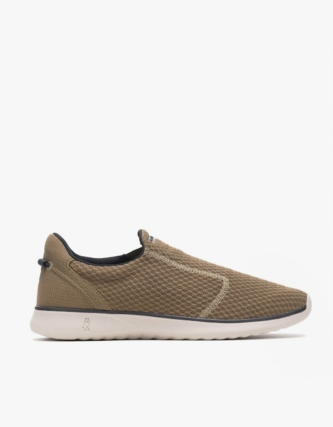 GOOD Mens Recycled Slip-On Trainers Olive