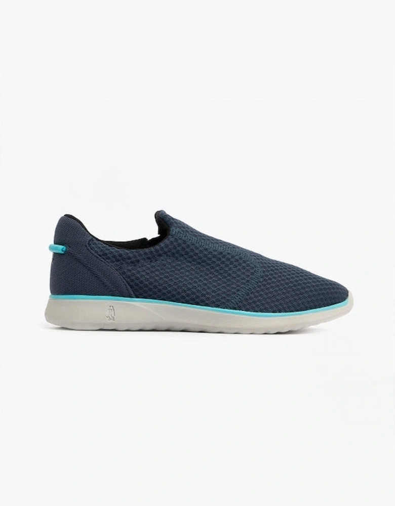 GOOD Mens Recycled Slip-On Trainers Blue