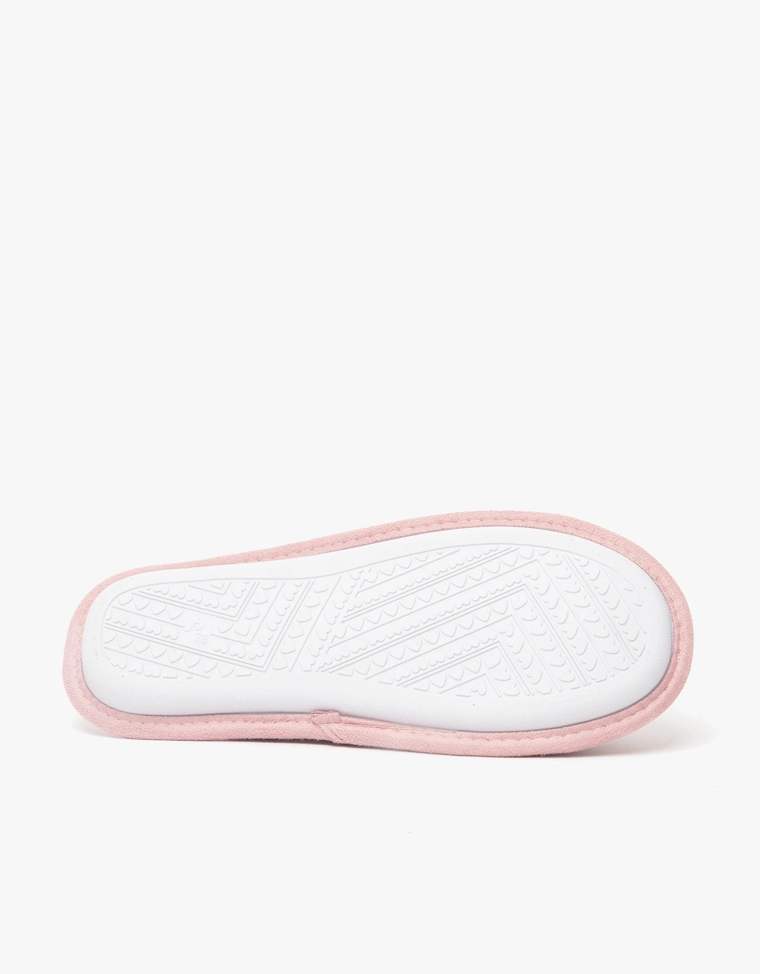 SPARKLE TESTER Womens Full Slipper Old Pink