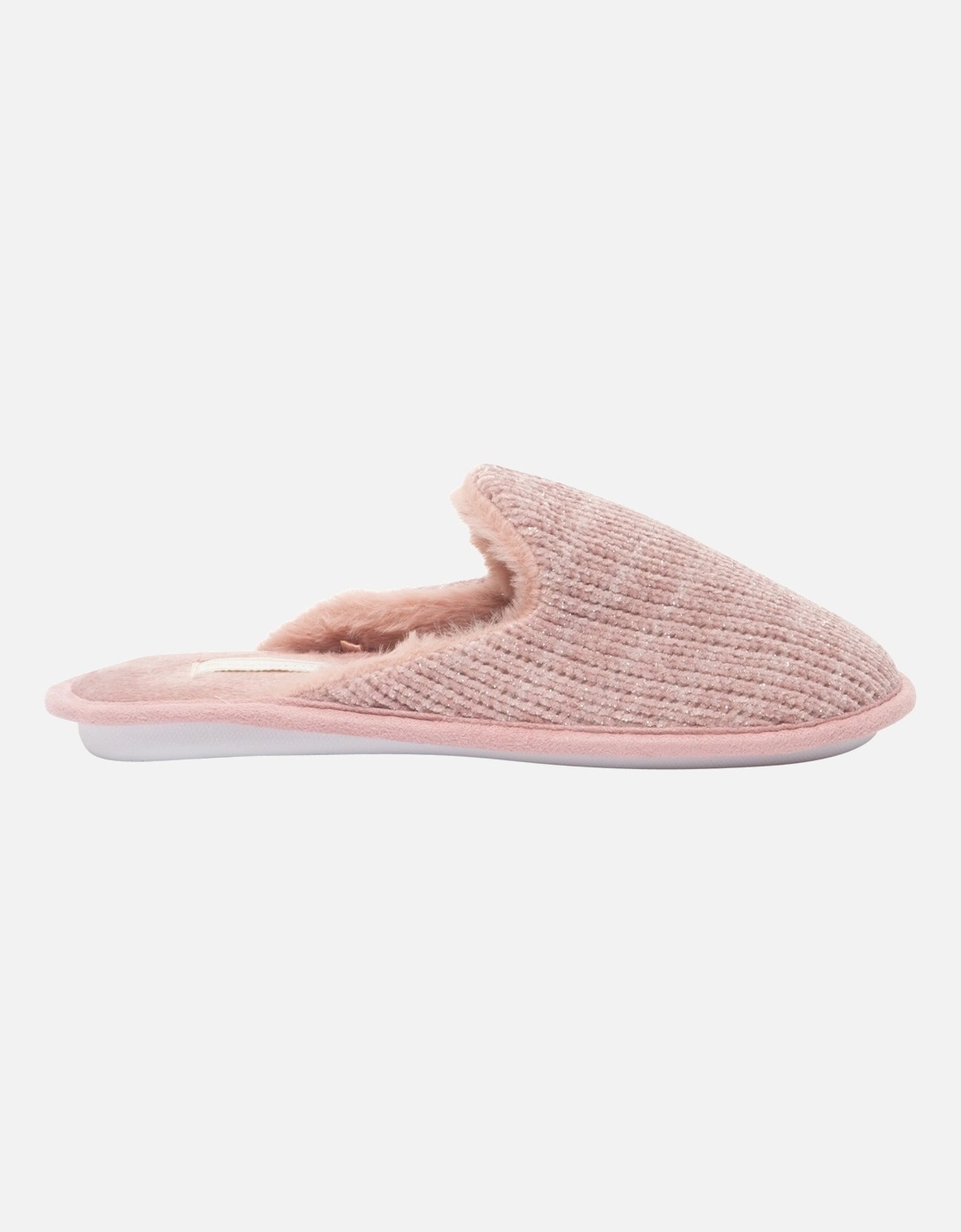 SPARKLE TESTER Womens Full Slipper Old Pink