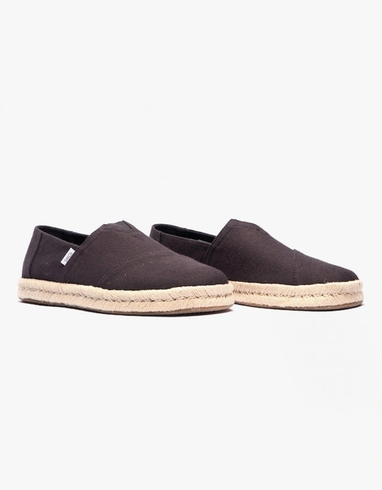 ALP ROPE 2.0 Mens Espadrille Black