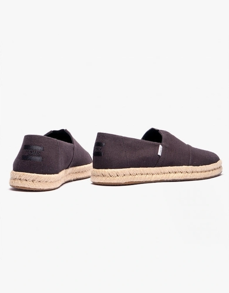 ALP ROPE 2.0 Mens Espadrille Black