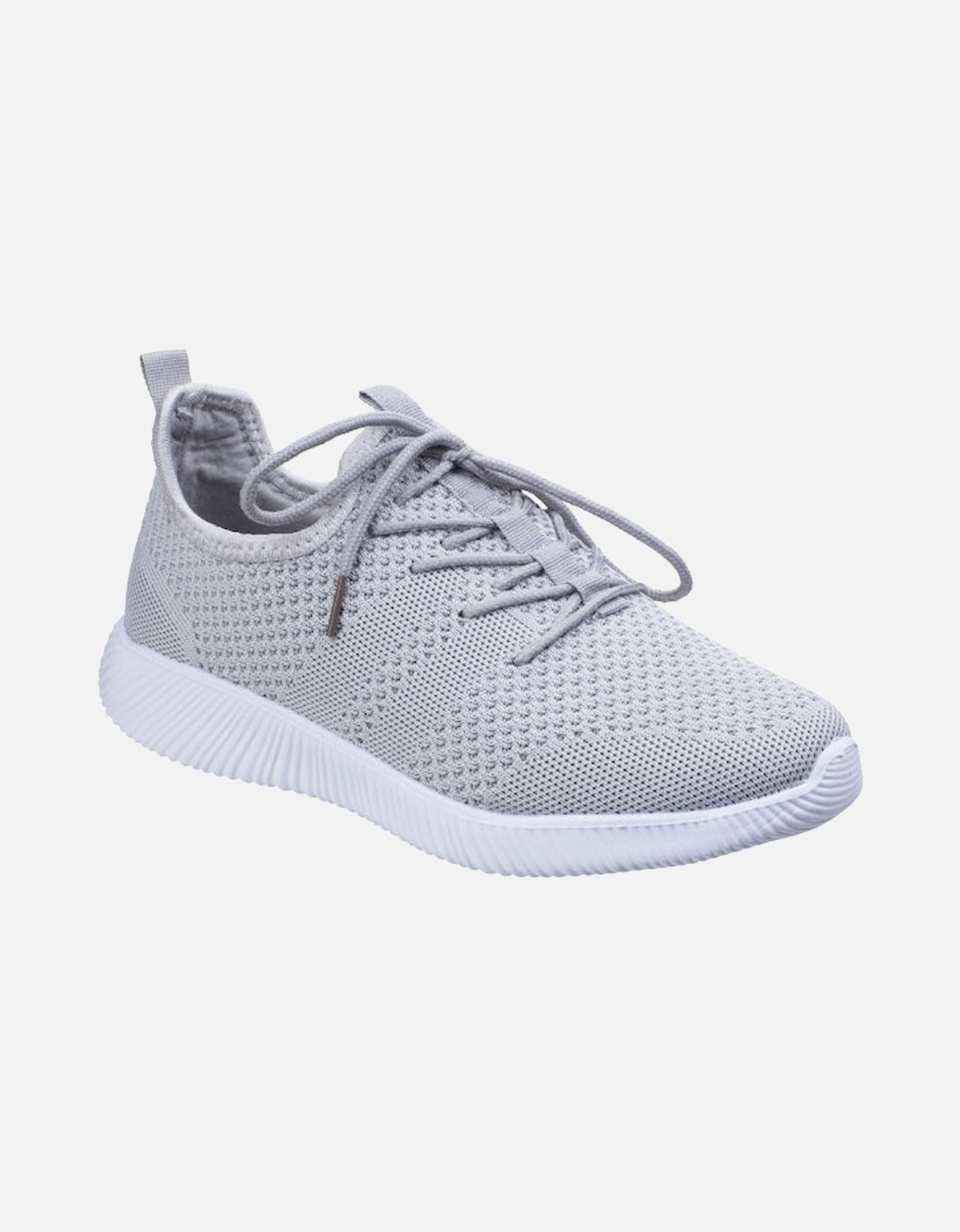 HEIDI Womens Mesh Trainers Grey, 3 of 2