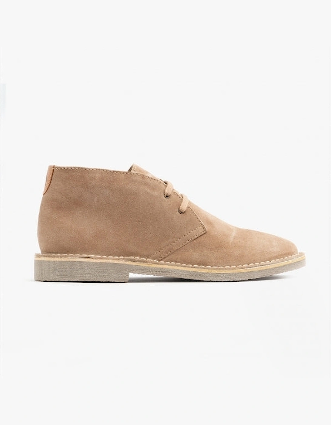 Hush Puppies Men's Brown Samuel Chukka Boots Sand - Size: 6