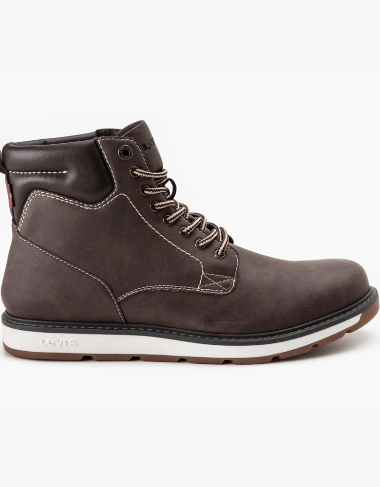 MARSHALL Mens Boots Dark Brown