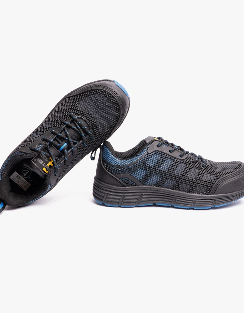 M9806A Unisex Safety Trainers Black/Blue